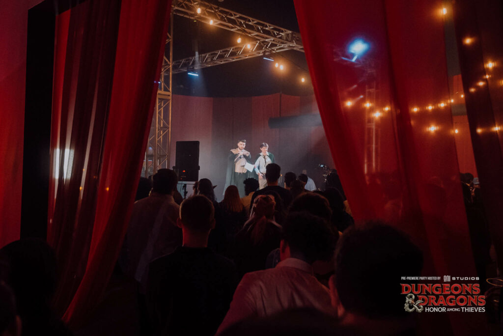 Paramount Pictures D&D Honor Among Thieves pre-premiere event