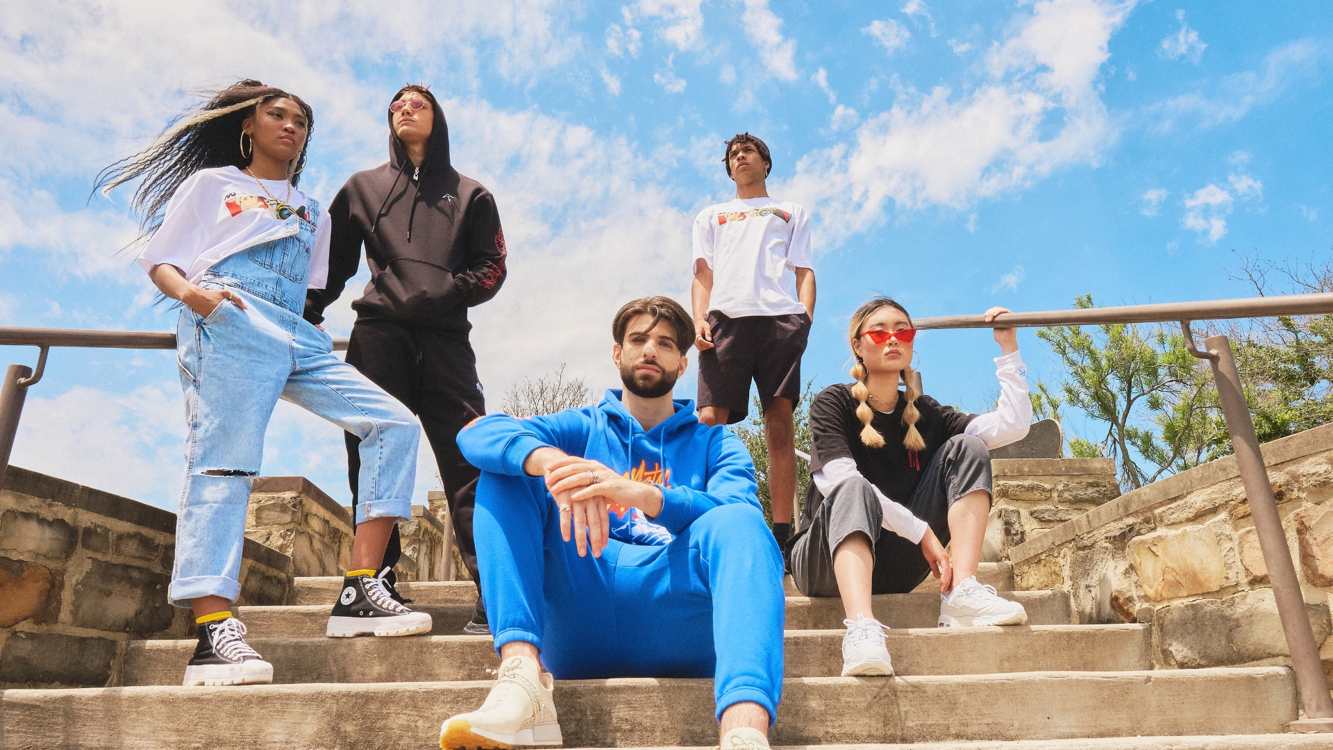 Metal Umbrella Collections campaign — streetwear editorial