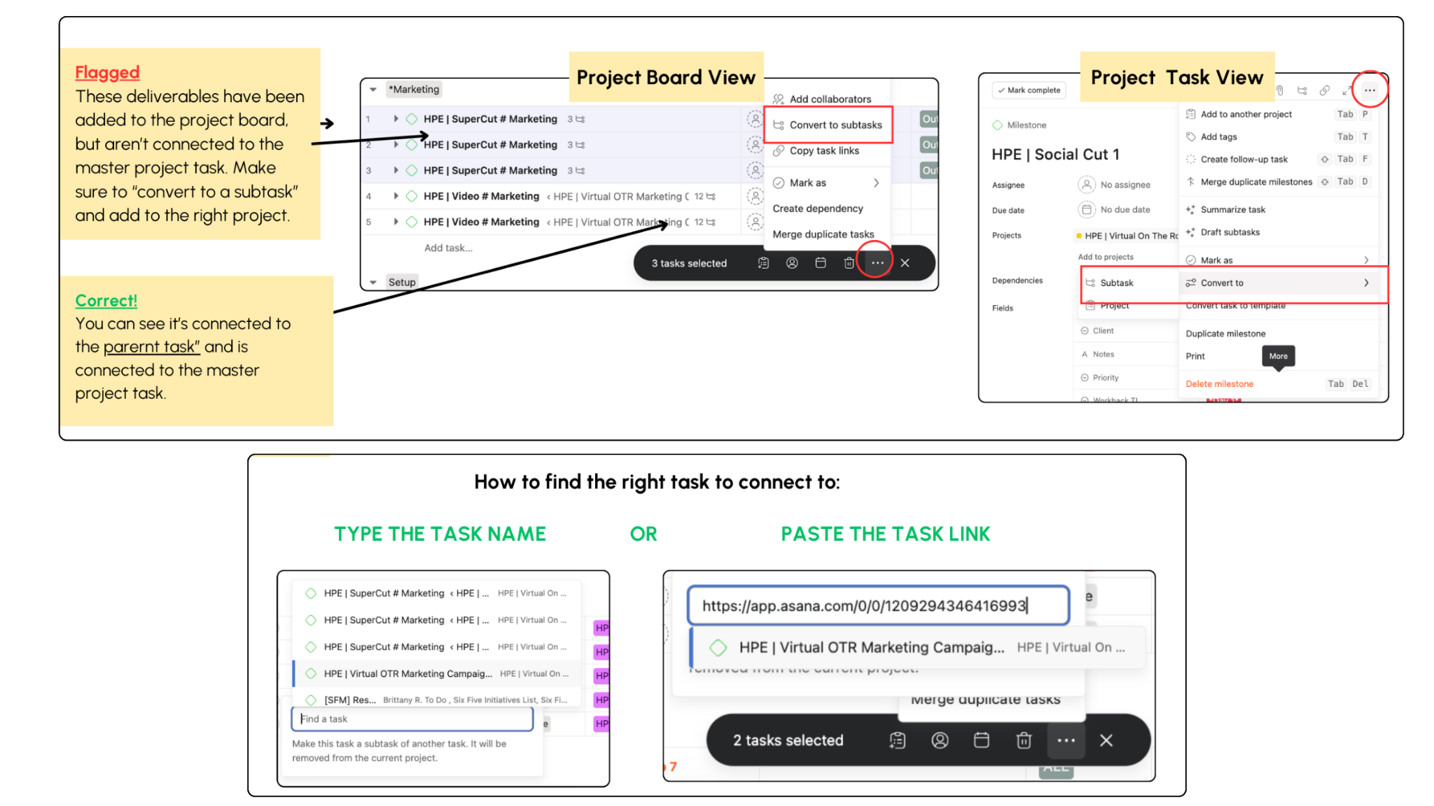 Asana Workflow Training Guide
